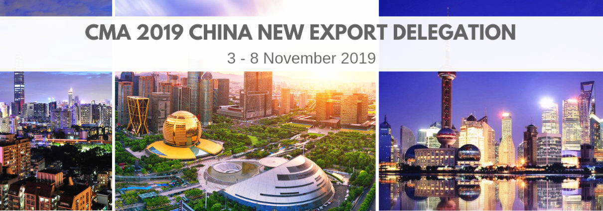 CMA 2019 China New Export Delegation